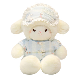 新年礼物正品跑跑睡衣小羊安抚玩偶睡觉抱枕女生压床娃娃公仔生日