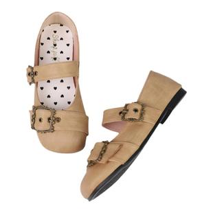 【现货】绵羊卷卷 绵羊泡芙画框扣复古玛丽珍鞋舒适软底单鞋