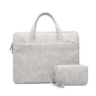 手提包适用苹果macbookpro14寸电脑包13macbookair13.3笔记本macbook内胆包15mac保护套air男16macpro女pro男