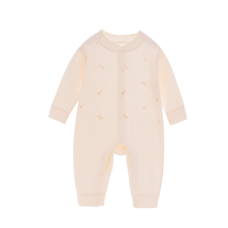 特价新生婴儿衣服宝宝长袖连体衣a类纯棉无骨哈衣爬服春秋季薄款