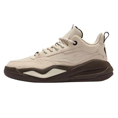 鸿星尔克男子板鞋唐宫夜苑高帮