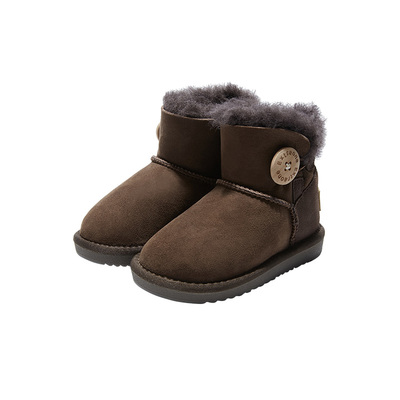 ExtraOne儿童皮毛一体雪地靴