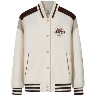 【关晓彤同款】安踏美式复古棒球服夹克女士春季外套162618714S