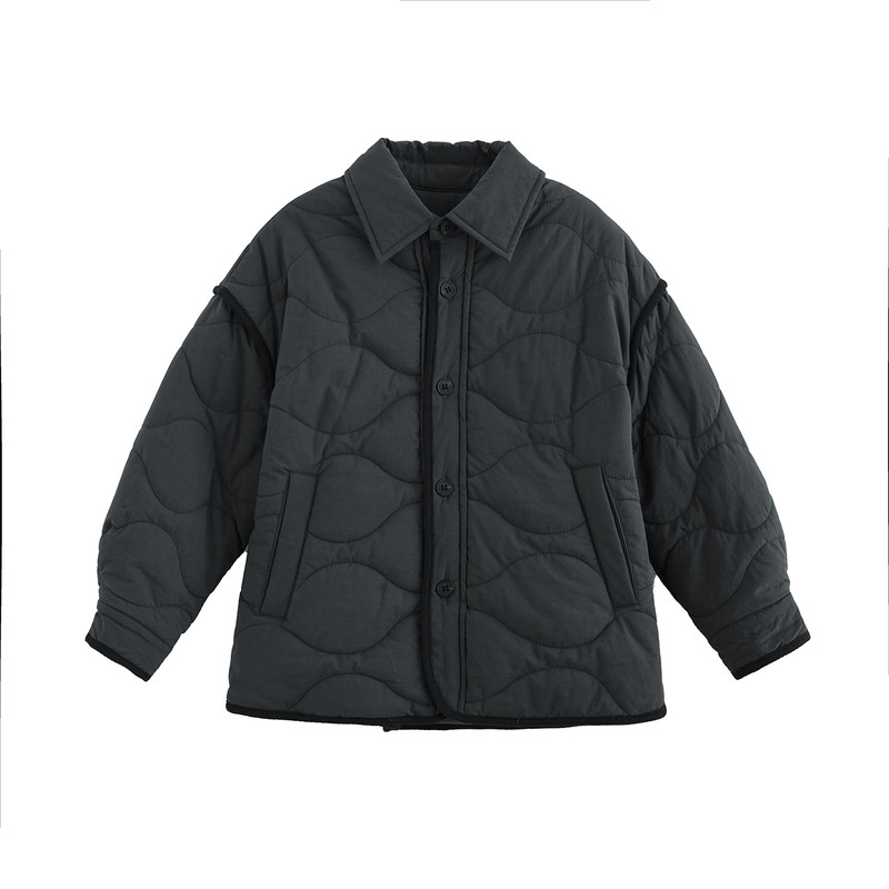 男童冬装保暖棉服加绒长裤两件套