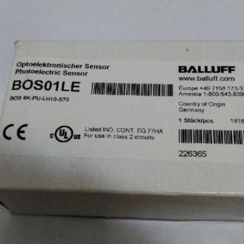 议价BOS01LE BOS 6K-PU-LH10-S75 原装BALLUFF/巴鲁夫传感器