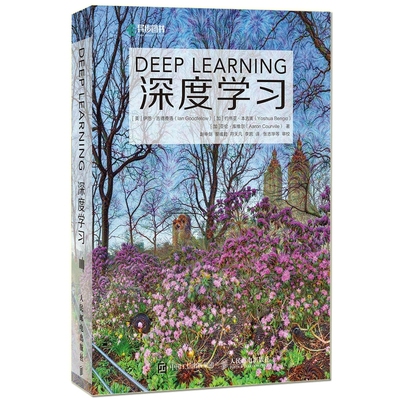 【图灵奖得主作品】深度学习deep learning花书中文版AI教材书籍神经网络框架算法方法系 程机器学习人工智能教程 博库网正版