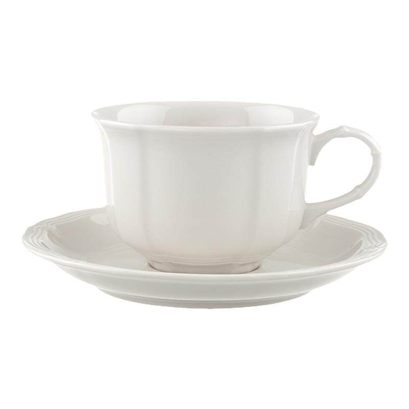 villeroyboch唯宝咖啡杯碟纯色