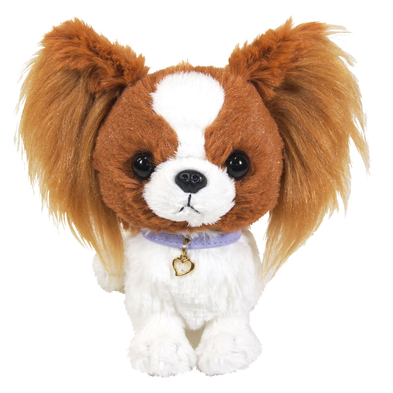 sunlemon仿真蝴蝶犬毛绒玩偶