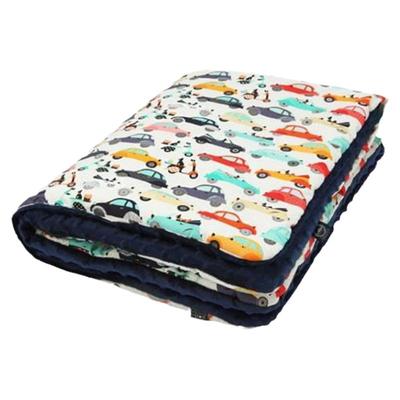 LaMillou新生夹棉豆豆毯抱被