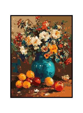 高级感植物花卉装饰画客厅现代装饰画治愈系高级感家居家饰装饰品