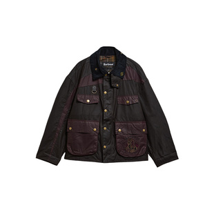 【新年限定】Barbour X Feng Chen Wang解构四袋油蜡夹克男女外套