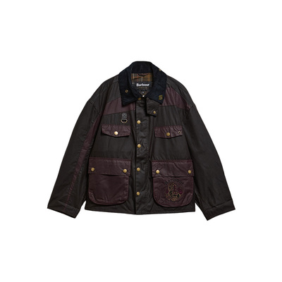 【新年限定】Barbour X Feng Chen Wang解构四袋油蜡夹克男女外套
