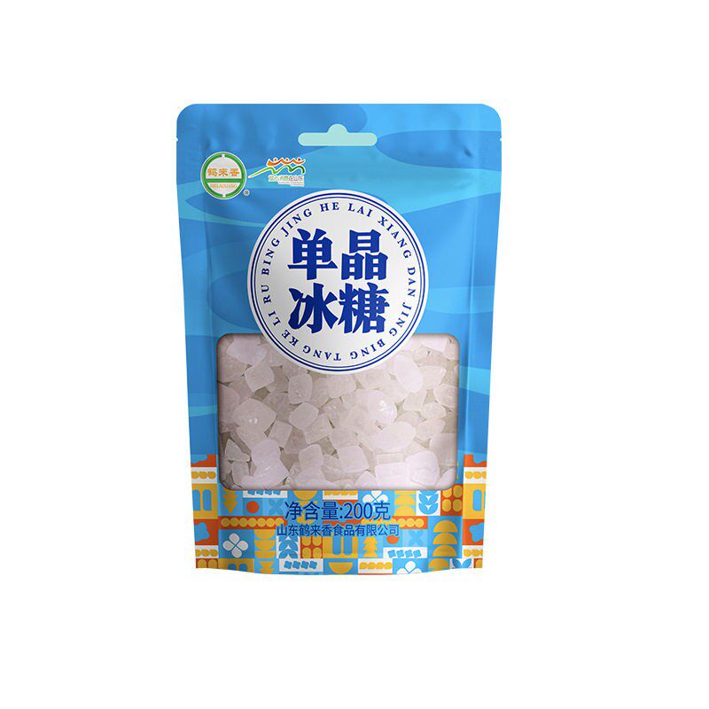 单晶冰糖500克老冰糖中颗粒散装