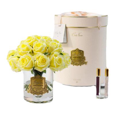 法国COTE NOIRE香氛花21朵系列玫瑰花家居香薰摆件节日礼品