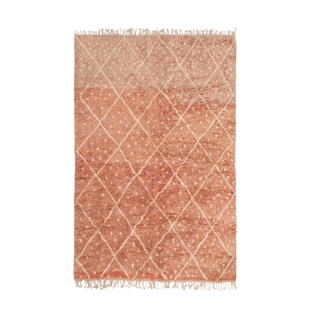 Roomology摩洛哥进口纯手工编织Modern当代抽象艺术羊毛地毯