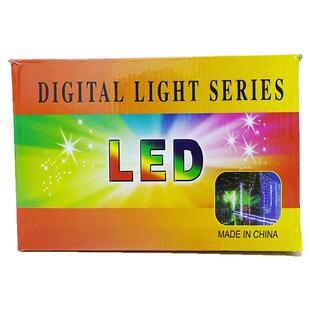 清仓新款遥控高亮数码爆闪窗帘灯春节阳台氛围七彩过年流水灯户外