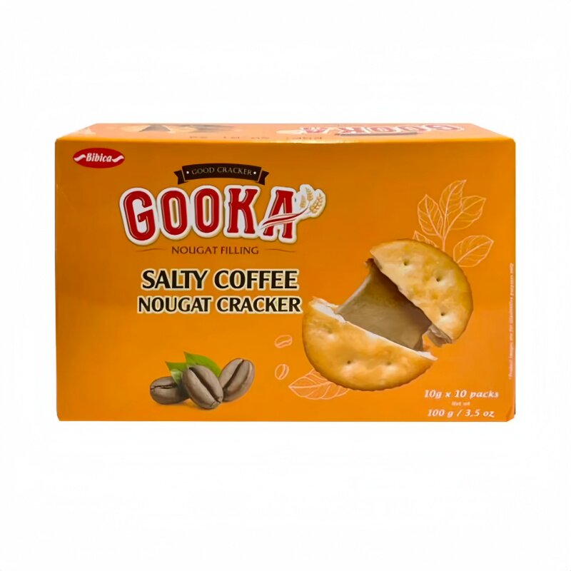 GOOKA牛轧糖夹心饼干咸香酥脆