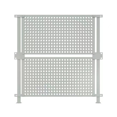 现货冲孔围挡工地施工沿海防风围栏装配式临时铁皮围蔽挡板