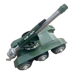 二踢脚发射器可打飞鞭炮大地红回弹连发工艺制作摆件手工意大利炮