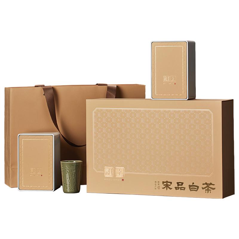 宋品白茶礼盒2026新茶明前特级