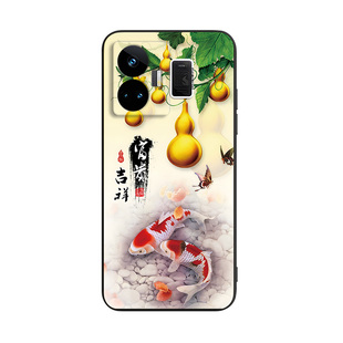 LuckRider适用realmegtneo5手机壳RMX3708新品rmx3708中式真我gtneo5个性RMX3706气质rmx3706国风Gtneo5。女