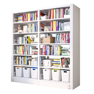 图书馆落地置物架钢制书架