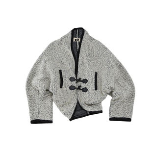 【正品现货】MEDIUM WELL 25秋冬 落肩宽松羊毛外套 设计师品牌