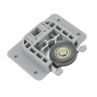 缓冲趟门轮衣柜移门轨道凹轮推拉门移门轮双向阻尼缓冲轨道滑轮