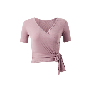 舞蹈练功服现代形体纱衣古典上衣女成人套装黑色跳舞吊带中国古风