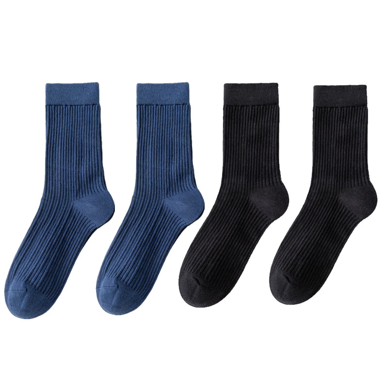 纯棉袜子男款春夏薄款 男士中筒袜防臭防脚气10A抗菌全棉2026新款