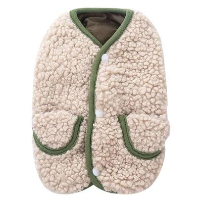 猫咪衣服秋冬加厚保暖德文猫暹罗猫无毛猫宠物棉衣小狗狗泰迪马甲