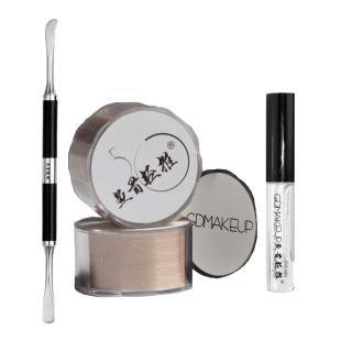 曹国栋彩妆网纱双眼皮贴鱼骨轻推蚕丝隐形无痕蕾丝双面定型美目贴