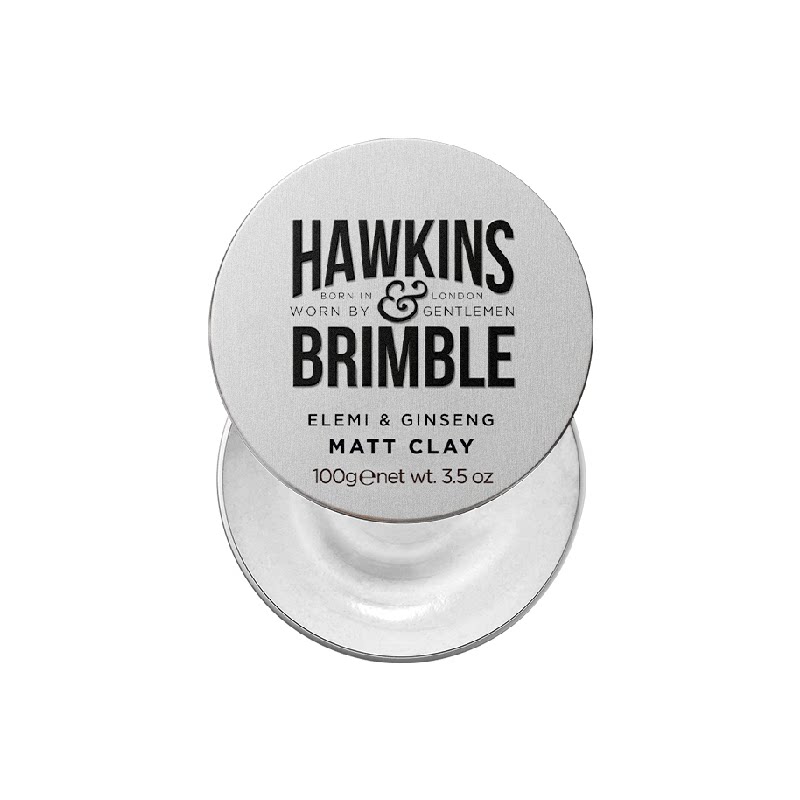 【新品上市】HAWKINS霍金斯小银罐哑光发泥持久定型易清洗