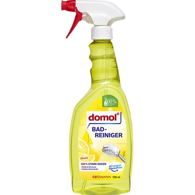 德国进口domol浴室清洁剂玻璃瓷砖不锈钢花洒水龙头去污渍水皂垢