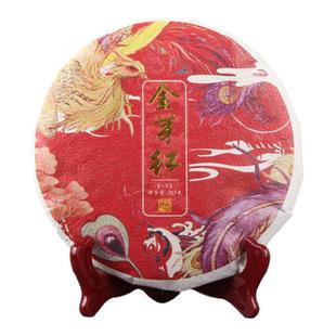 滇红茶大金芽蜜香金芽红大金针云南凤庆古树茶叶浓香型大金牙茶饼