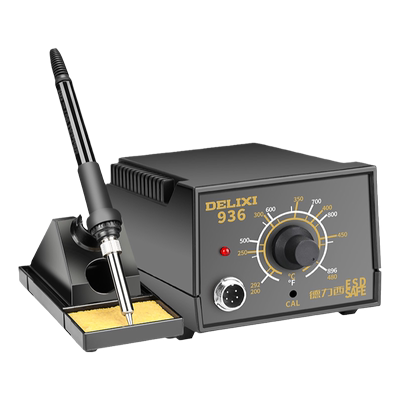 德力西电烙铁热风枪焊台二合一