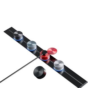 优必克嵌入式轨道插座暗装可移动电力滑轨餐边柜岛台厨房超薄导轨