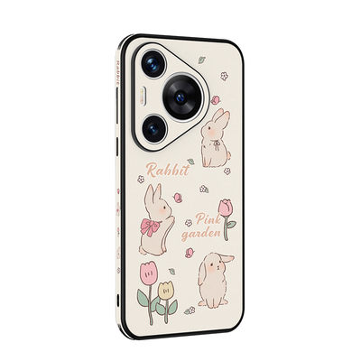 适用于【Pura70】皮纹兔子小清新