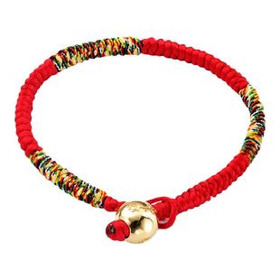 灵机麦玲玲属相年红绳手链属牛虎猪兔狗龙鸡蛇猴马羊情人节礼物
