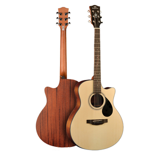 吉他小栈 kepma吉他卡普马EDC/EAC Plus星迹/Es36民谣初学入门琴