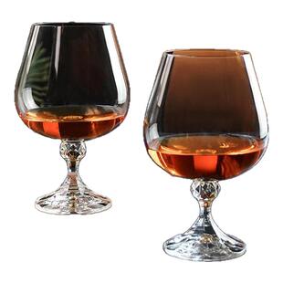 捷克BOHEMIA进口水晶玻璃白兰地杯干邑杯洋酒杯XO轩尼诗威士忌杯