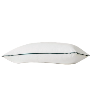 造卧zwow【彩边沉睡枕】软糯羽丝绒护颈椎助睡眠枕芯中低枕高枕头