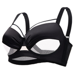 莱动性感内衣女大胸防下垂收副乳聚拢胸罩大码胖mm胸大显小文胸薄