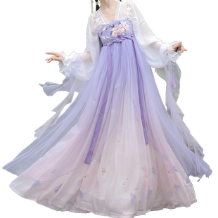 桃仙子-原创齐胸襦裙汉服女2026新款春夏季改良仙气绝美唐制古装