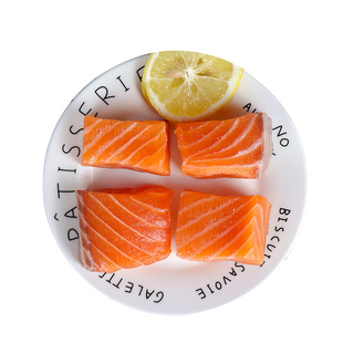 挪威三文鱼新鲜生鲜中段深海鱼小包装400g冰鲜送宝宝婴儿辅食谱