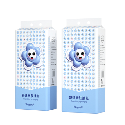 10提共3700张悬挂式抽纸实惠装餐巾纸家用面巾抽厕纸擦手卫生纸巾