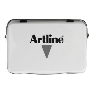 日本旗牌雅丽Artline办公用品大号印台多色67*106mmEHJ-3红色印台快干按手印指纹印章泥盖章