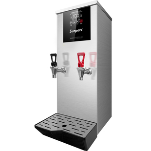 开水器商用冷热水双龙头步进式开水机全自动餐厅吧台饭店烧热水器