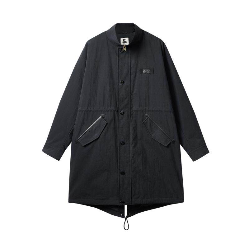 杰克琼斯秋冬男装新款廓形外套立领贴布休闲通勤棉服潮226409030