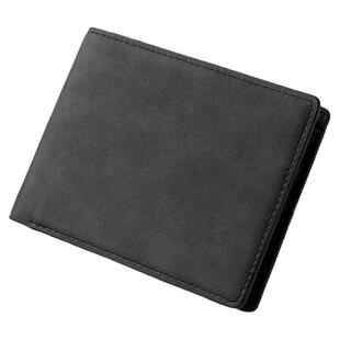 钱包男短款RFID防盗刷卡包真皮质感超薄新款潮大学生驾驶证零钱夹